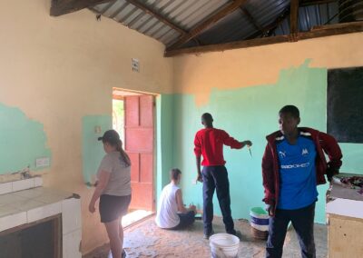 Painting classroom