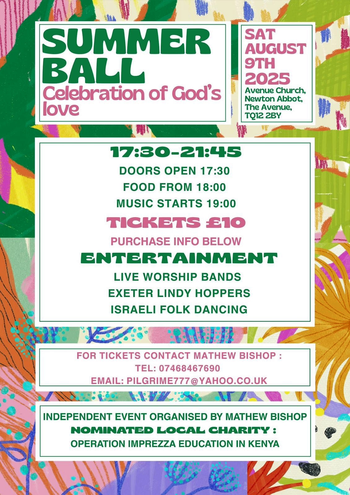 Avenue Church summer ball