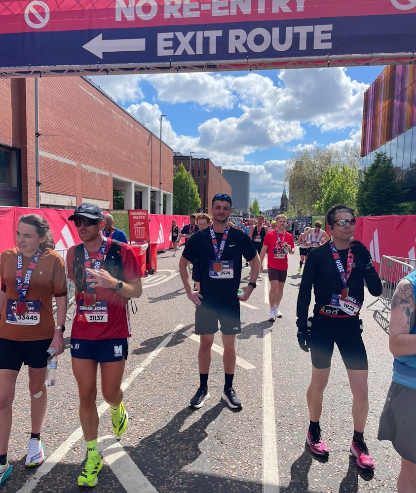 JorDAN ON THE FINISH LINE