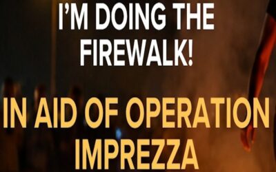 Support Mike Lock’s firewalk in aid of Imprezza!